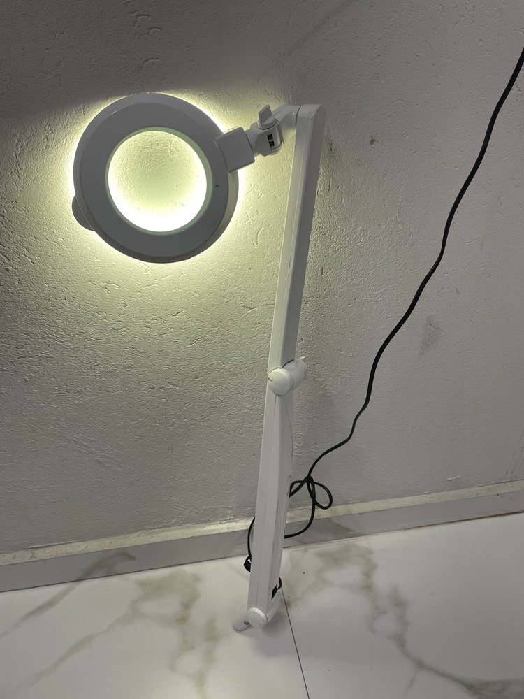 Lupa luminária led miniatura 2