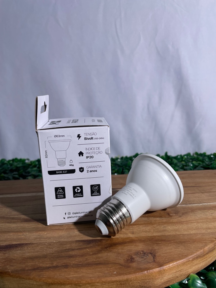 Lâmpada led Par20 miniatura 2
