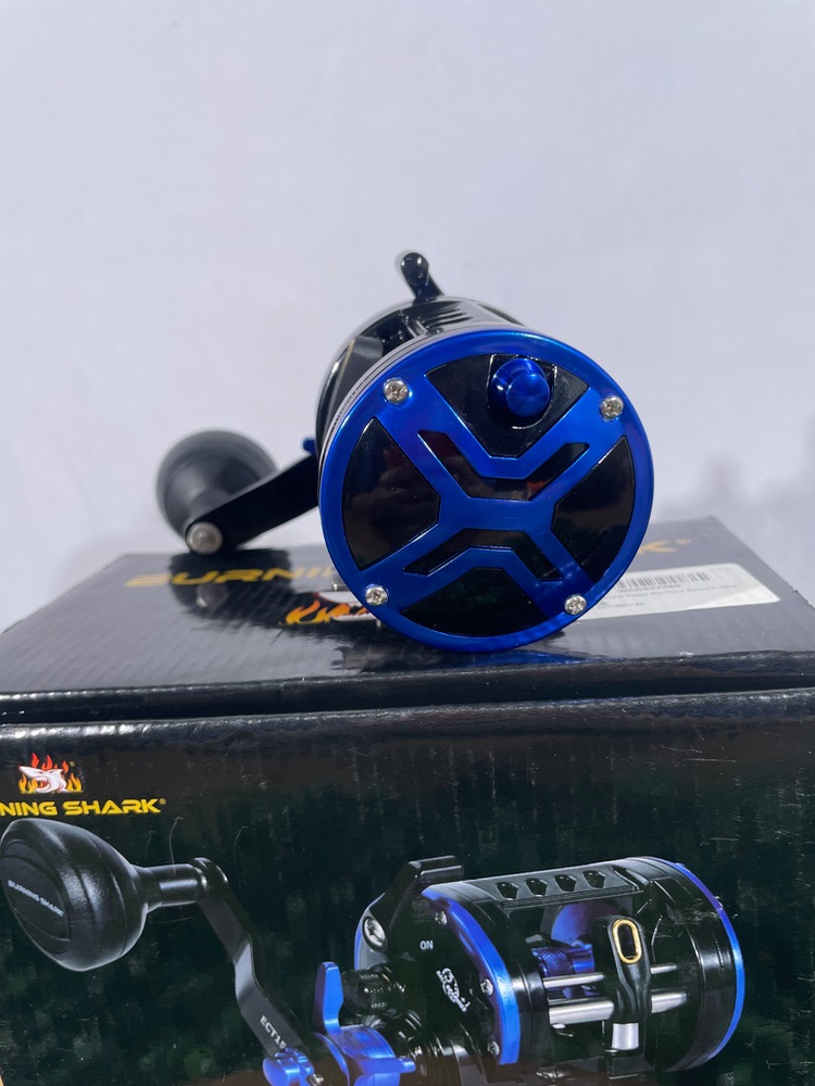 Carretilha premium p/pesca marítima miniatura 2