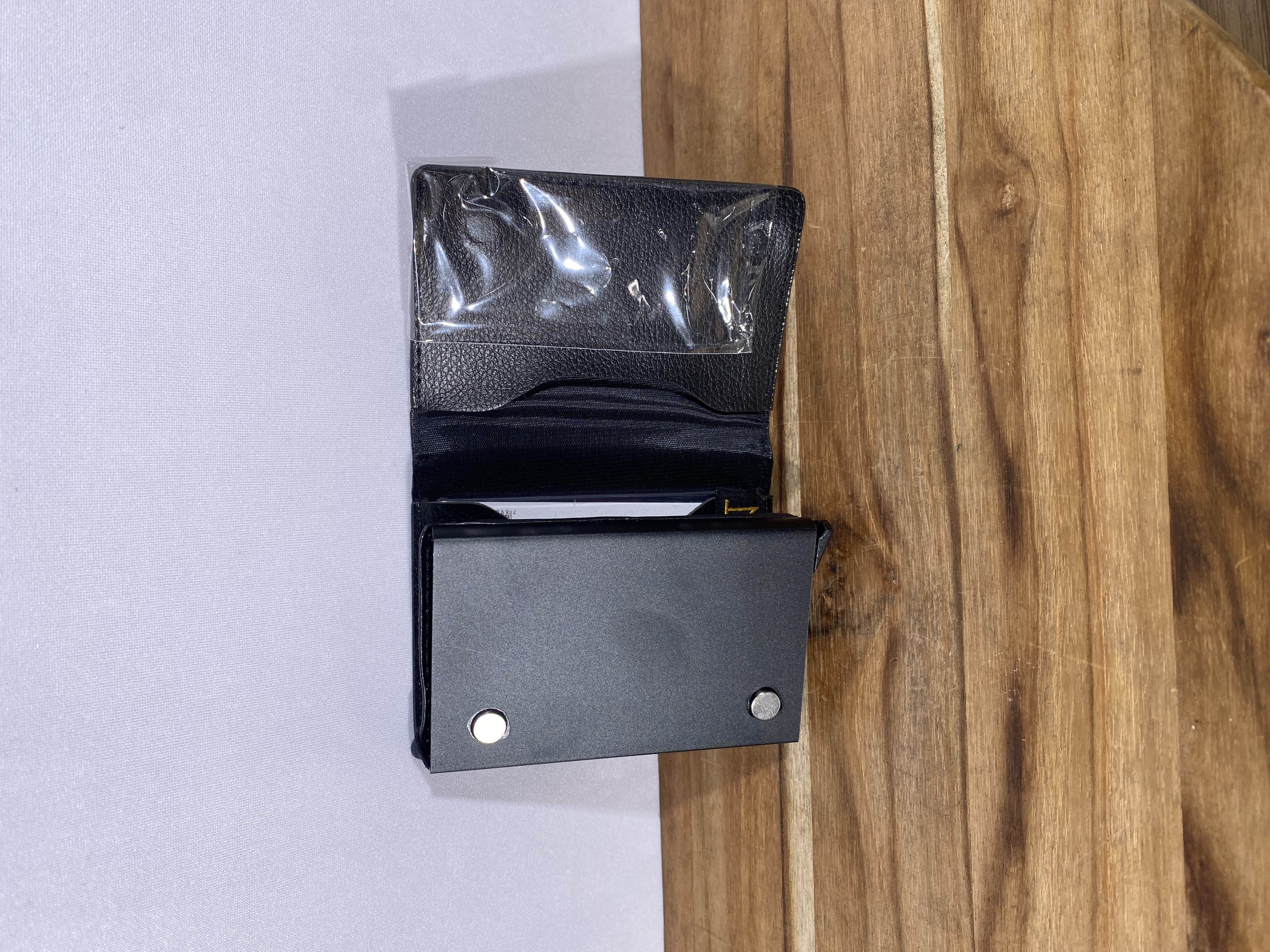 Carteira masculina porta cartão miniatura 2