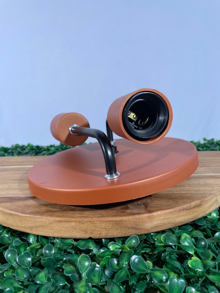 Luminária plafon sputnikw p/2 lâmpadas miniatura 2