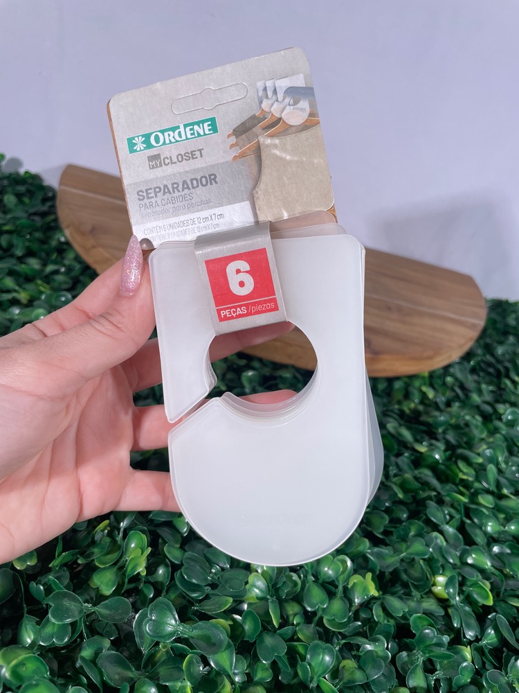 Kit 6 Separador de cabides miniatura 2