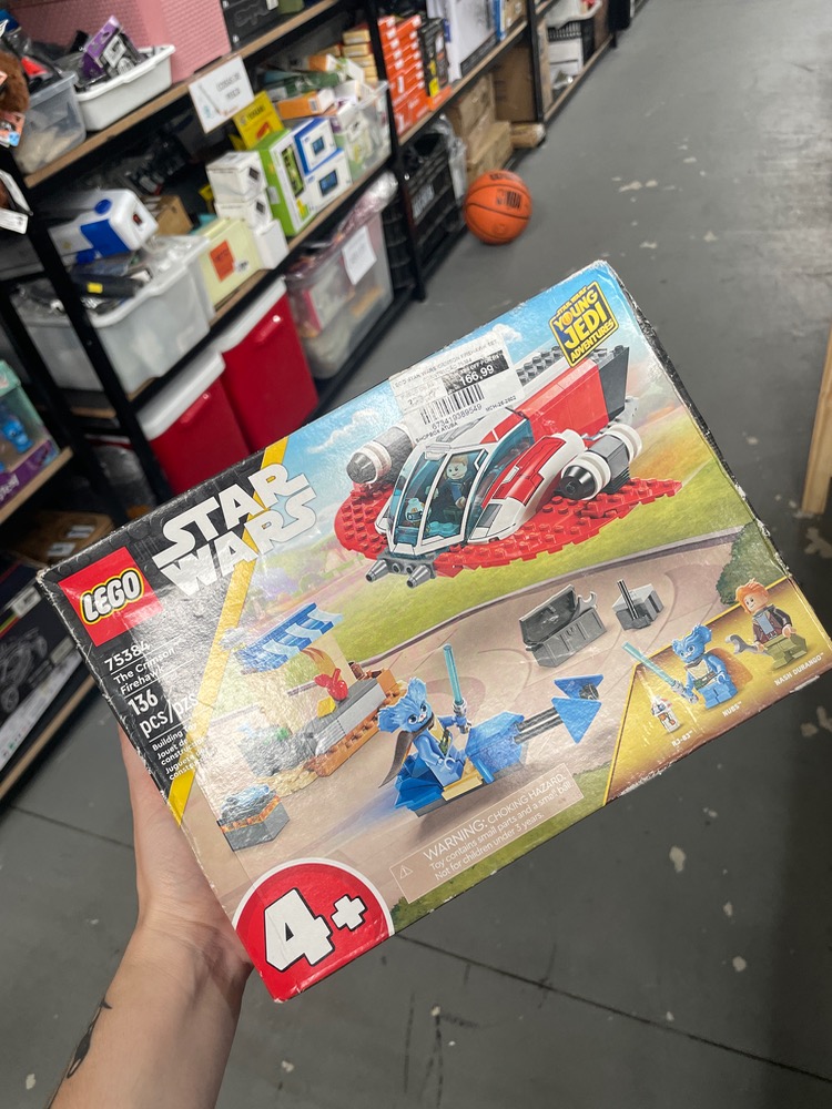 Lego Star wars crimson firehawk construção