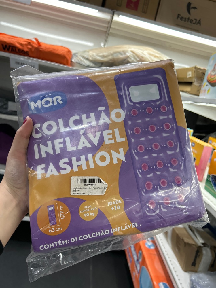 Boia colchão inflável 1.90cm fashion