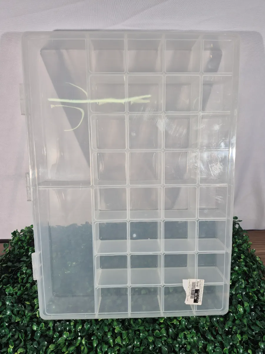 Box caixa organizada 34 divisórias plus