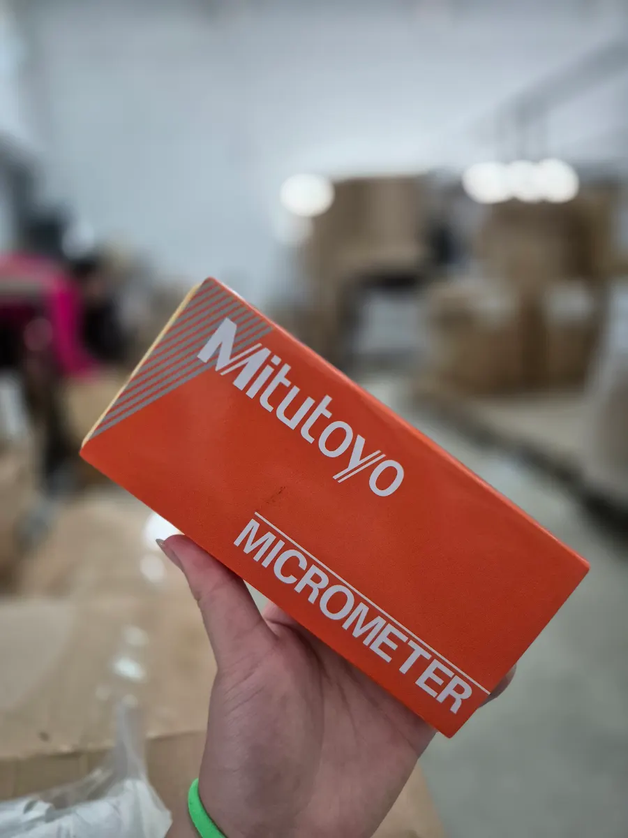 Micrômetro externo mecânico 25mmx0.01mm