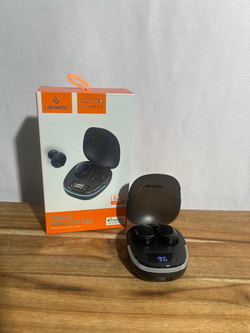 Fone de ouvido Bluetooth sem fio lehmox 1