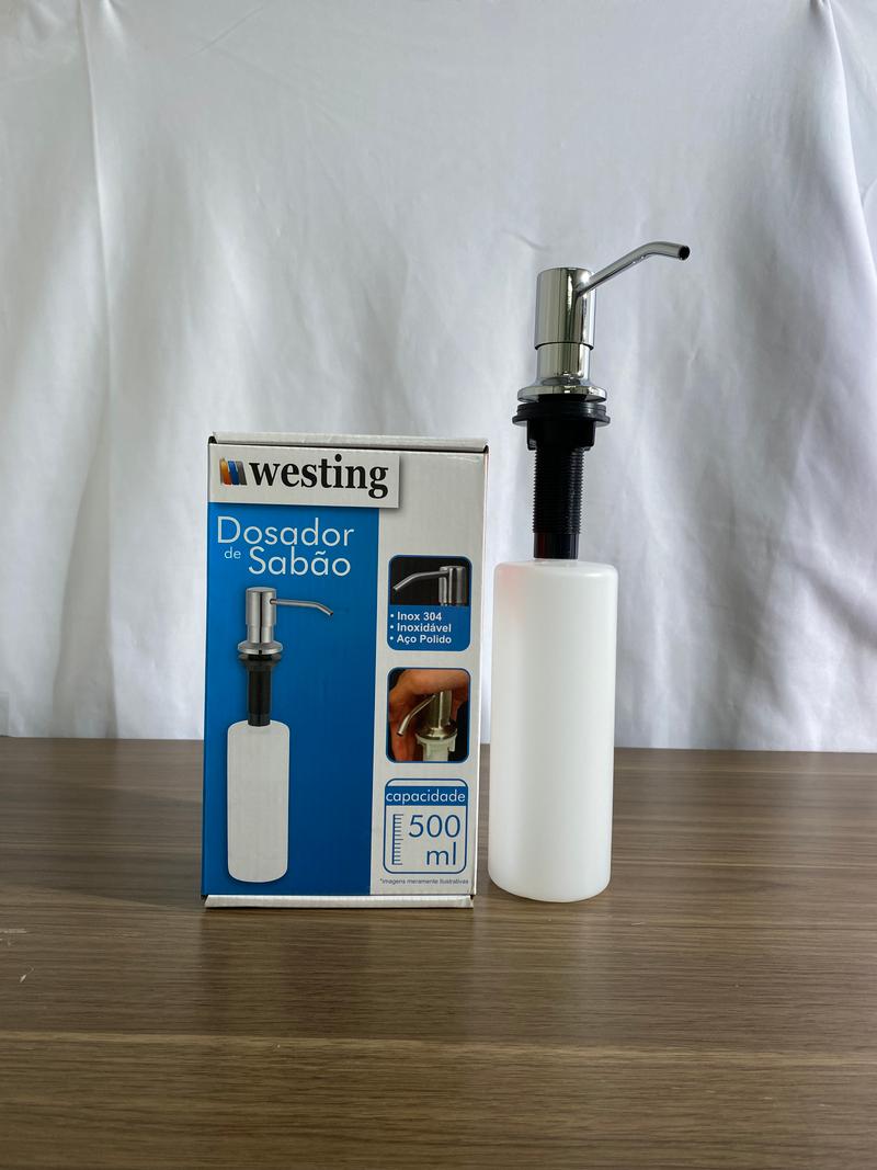 Dispenser embutir sabão líquido 1