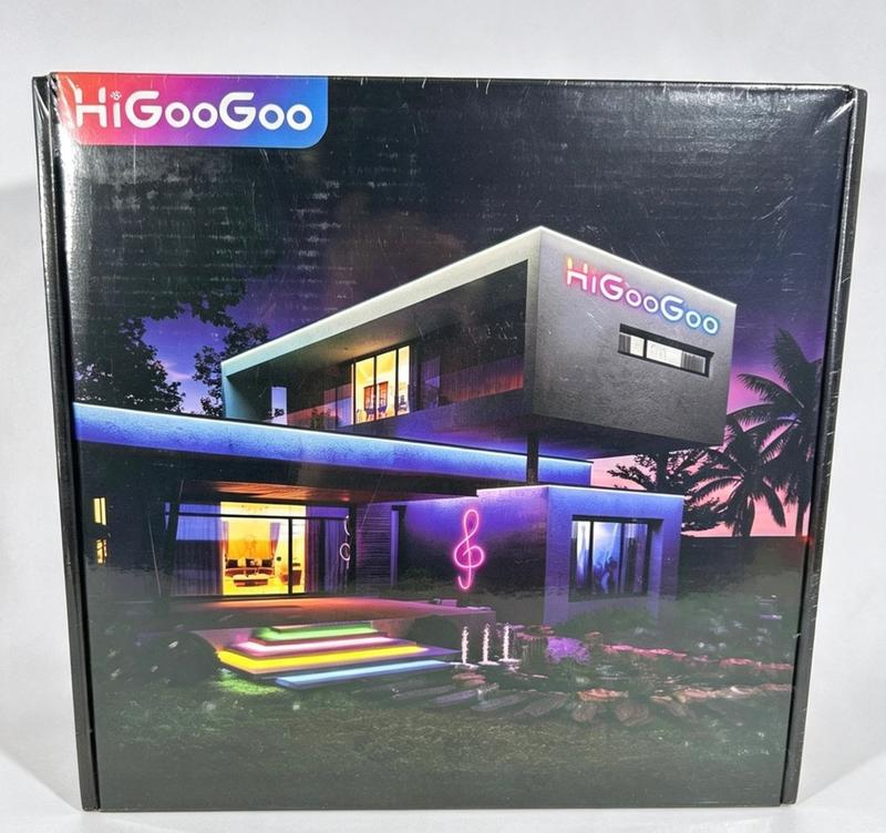 Higoogoo 30 metros neon fita de luz led rgb app e remoto 1