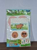 Kit festa pronta decoração capilar 62 peças miniatura 1