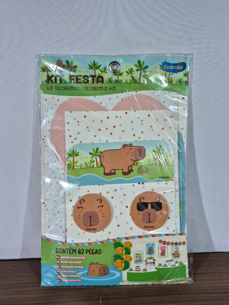 Kit festa pronta decoração capilar 62 peças 1