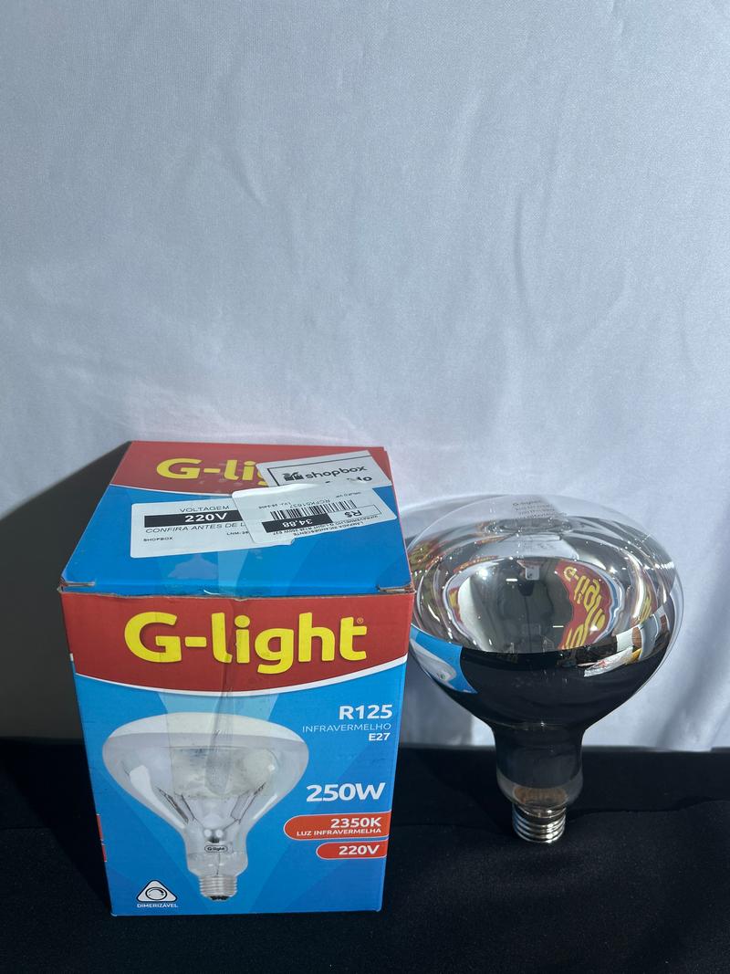 Lâmpada incandescente infravermelho g-light 220v 1