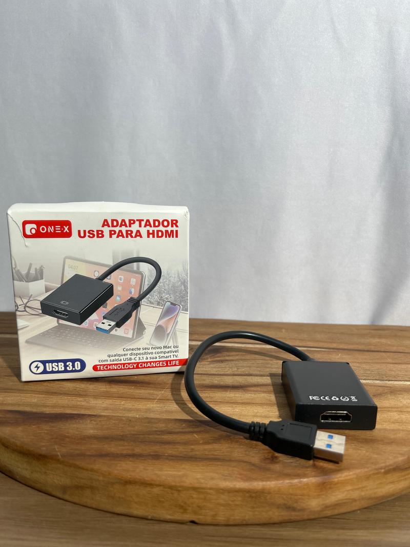 Cabo adaptador USB para hdmi 1